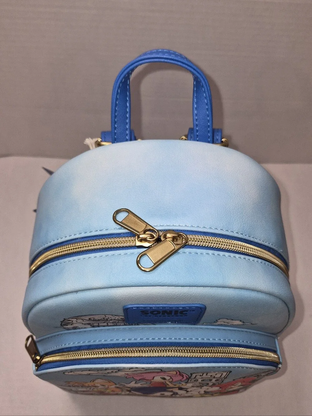 Loungefly Sonic The Hedgehog Sonic and Friends Mini Backpack NEW